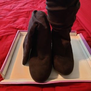 Black Suede Boots